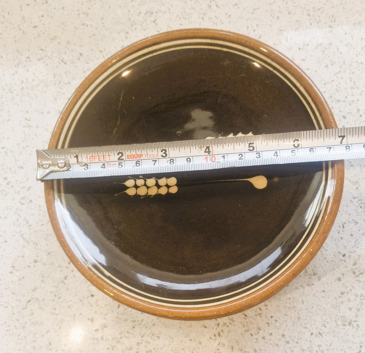 Dieter Kunzemann, Hand Painted Ceramic Coffee Set: Mid-Century Modern, Made in England, 16 Piece