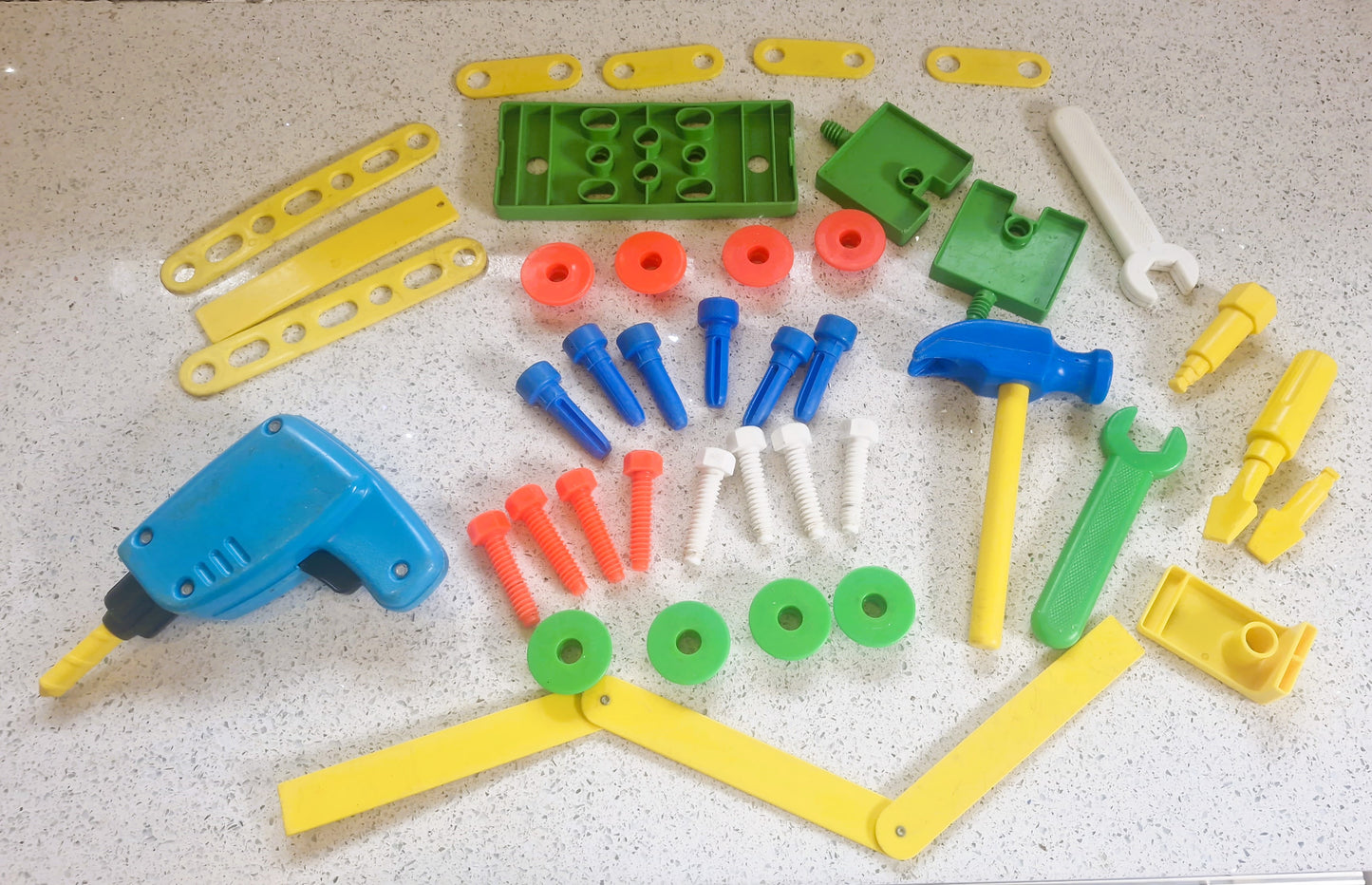 Vintage, Fisher Price Work Bench,  Fisher Price Tool Box, Fisher Price, Carpenter, Pretend Play