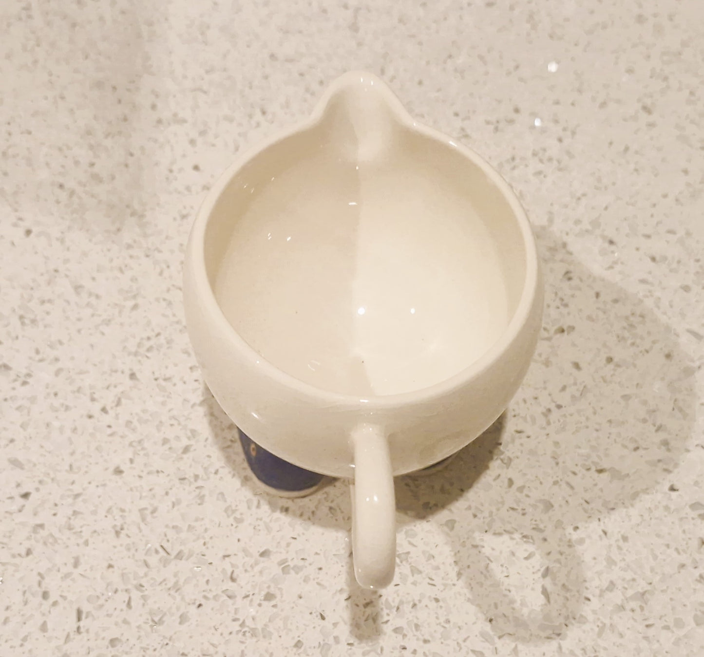 Carltonware Walking Creamer Jug: Carltonware Walking Milk Jug, Blue Feet, Quirky Design