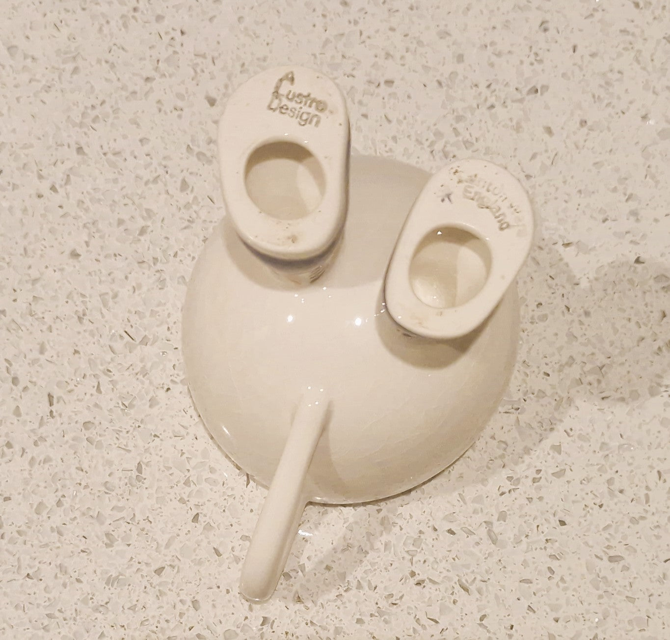 Carltonware Walking Creamer Jug: Carltonware Walking Milk Jug, Blue Feet, Quirky Design