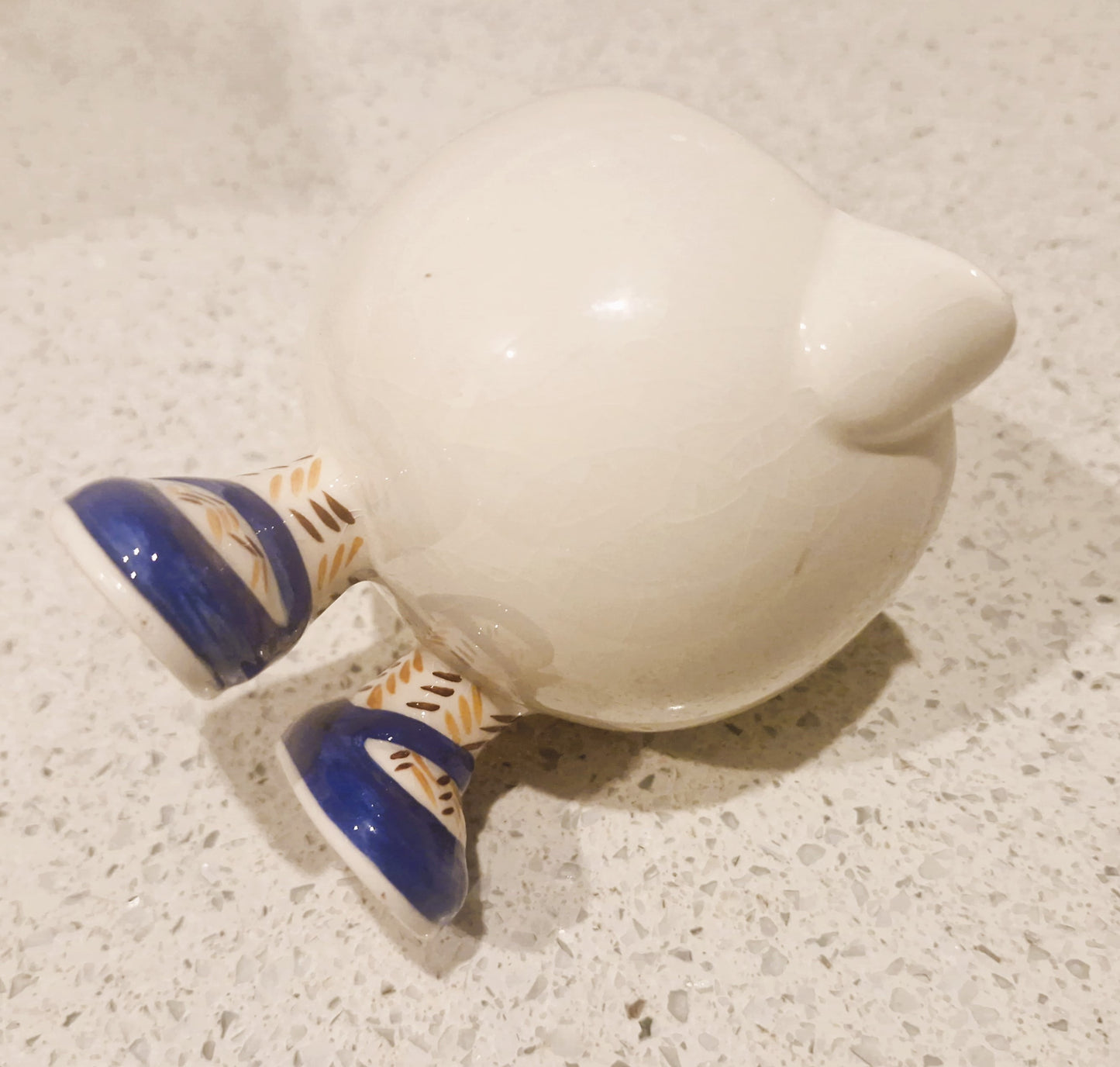 Carltonware Walking Creamer Jug: Carltonware Walking Milk Jug, Blue Feet, Quirky Design