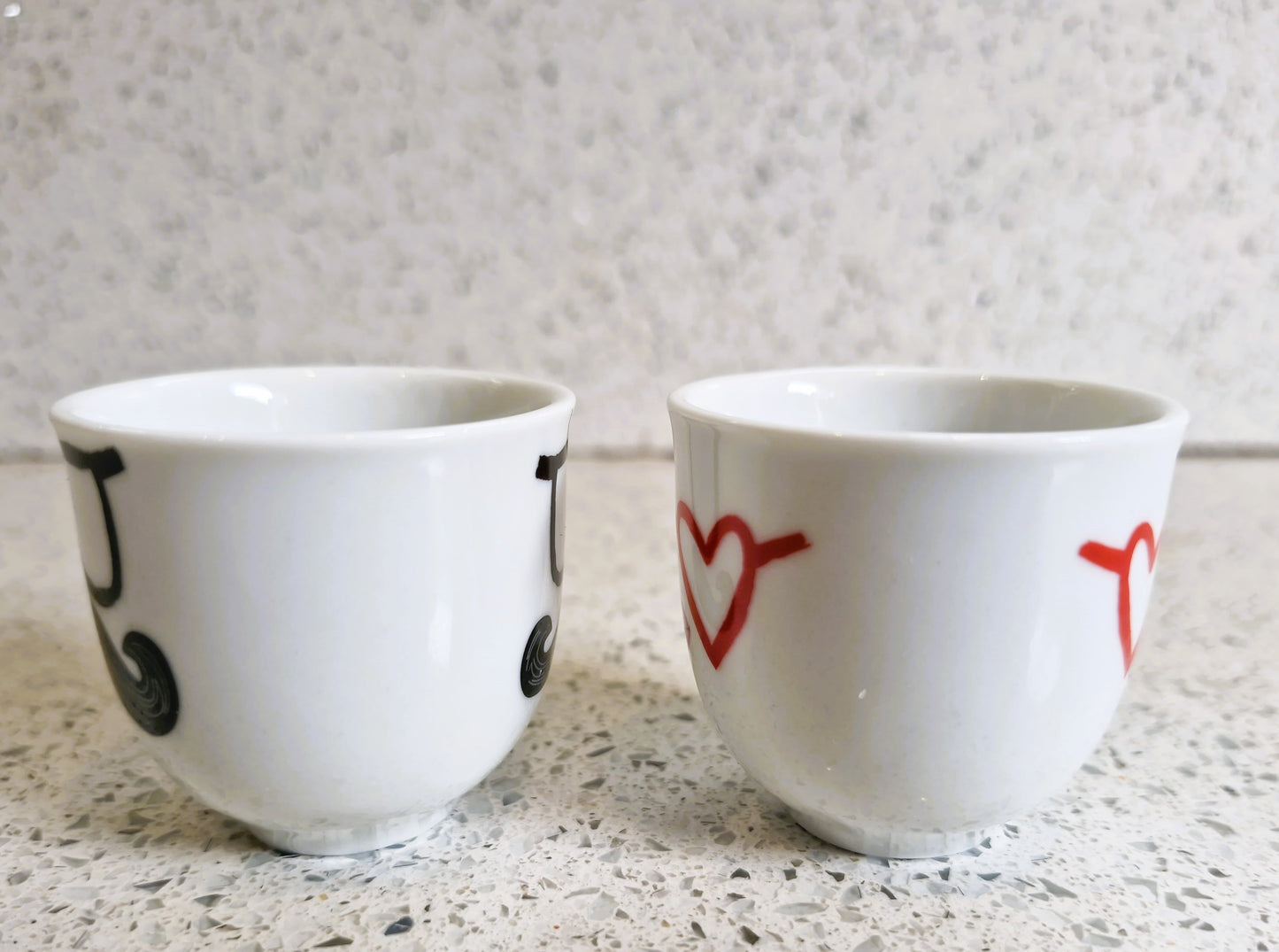 Mr and Mrs Paperchase Egg Cups, Mustachio, Egg Cups, Quirky,