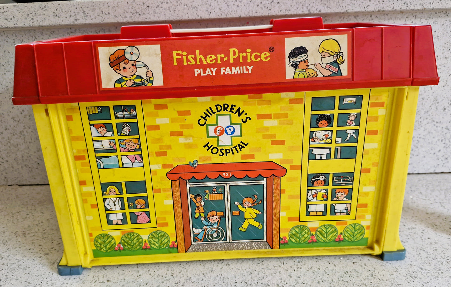 Fisher-Price Children's Hospital, Fisher Price Play Family Children’s Hospital, Fisher Price Hospital, Play Family, Fisher Price, Little People