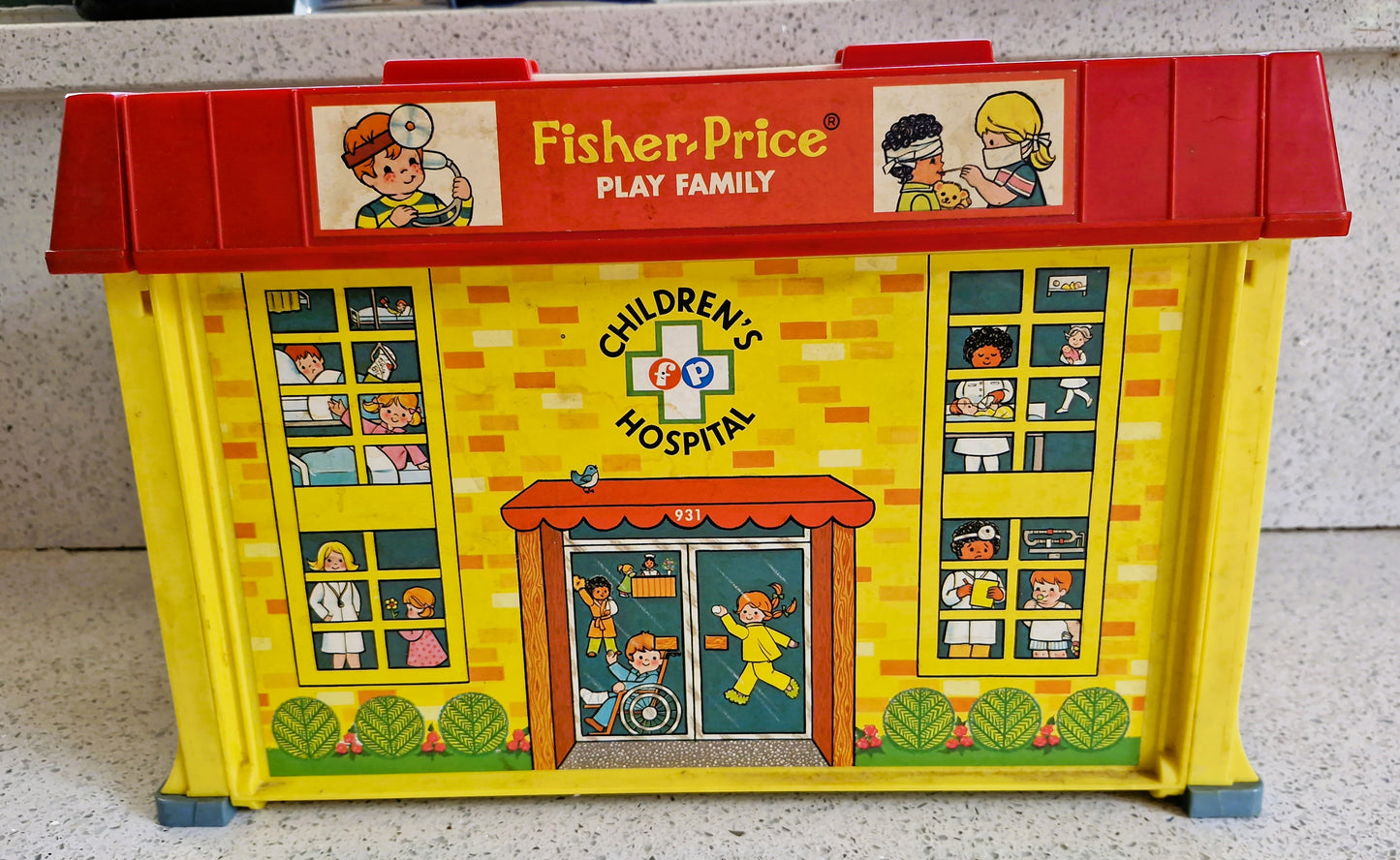 Fisher-Price Children's Hospital, Fisher Price Play Family Children’s Hospital, Fisher Price Hospital, Play Family, Fisher Price, Little People