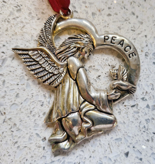 Vintage Gorham Silverplated Christmas Decorations: Hanging, Tree Decorations, Christmas, Angels, Cherubs