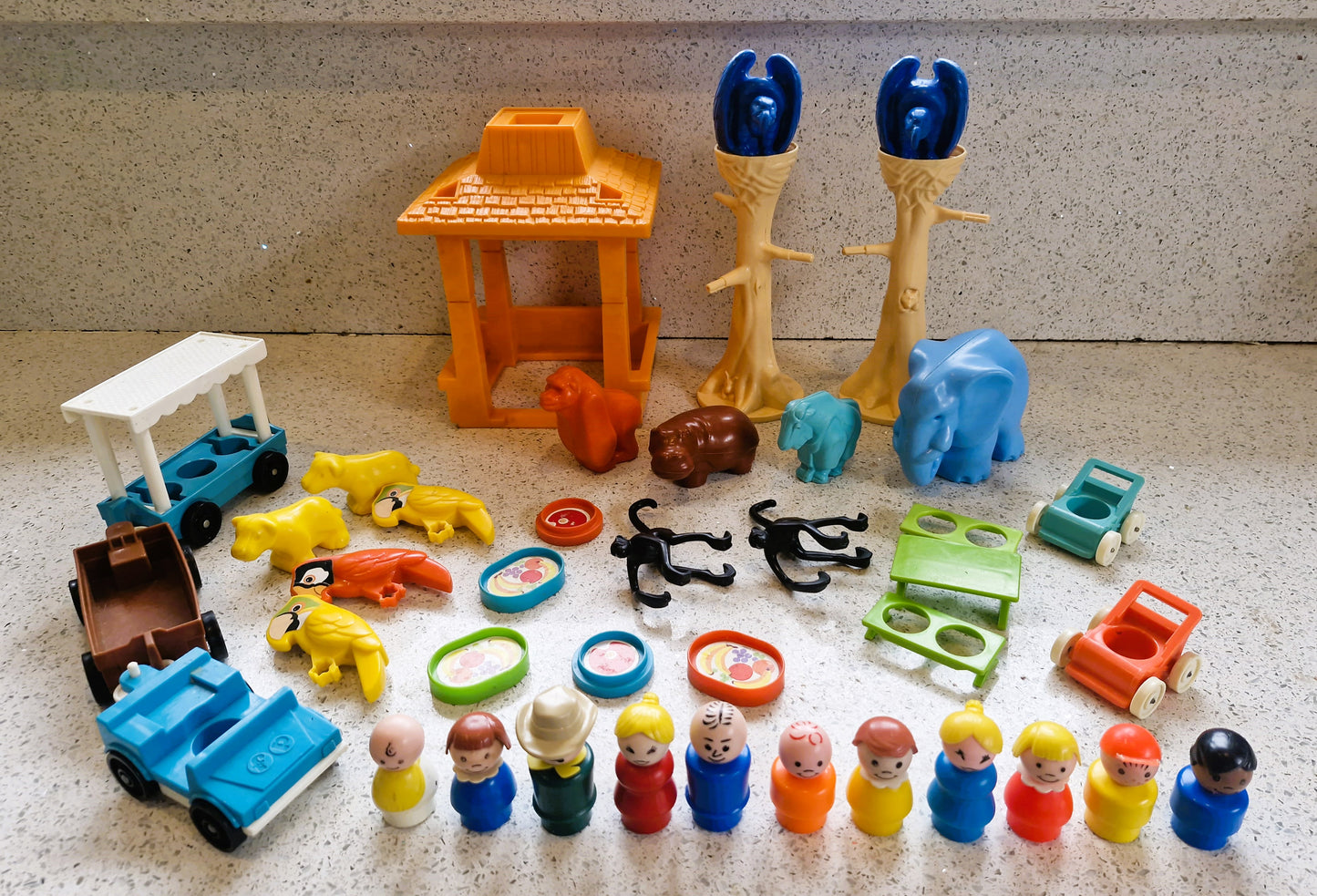 Fisher-Price zoo, Original 80s Vintage Toy, Fisher Price Zoo, Vintage Fisher Price Toy, Boxed