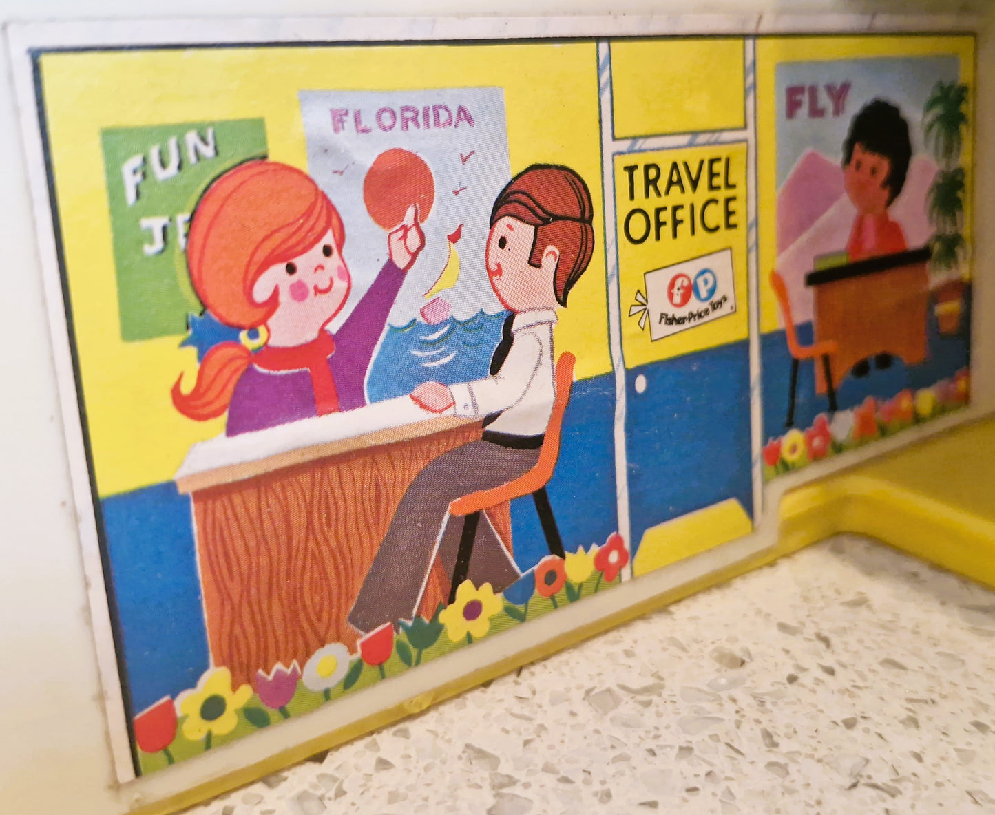 Fisher-Price 70s Airport, Fisher Price Play Family Airport, Fisher Price Little People Airport, Complete