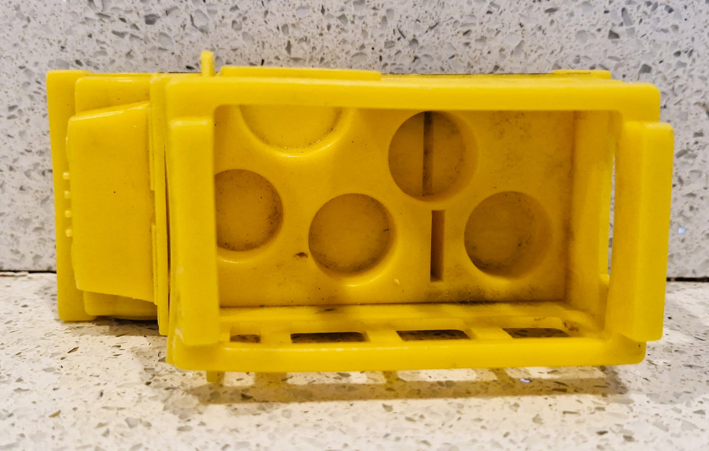 Vintage Fisher Price Yellow School Bus with Little People Figures, 80s Fisher Price Toys