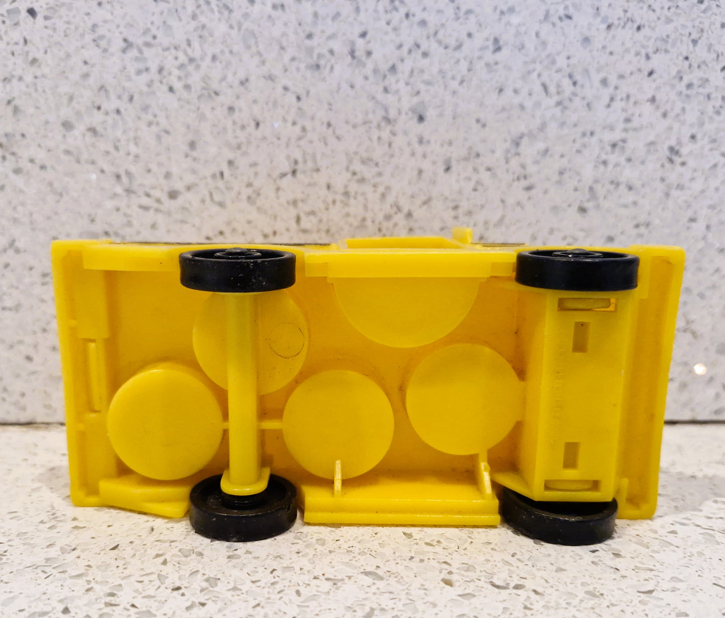 Vintage Fisher Price Yellow School Bus with Little People Figures, 80s Fisher Price Toys