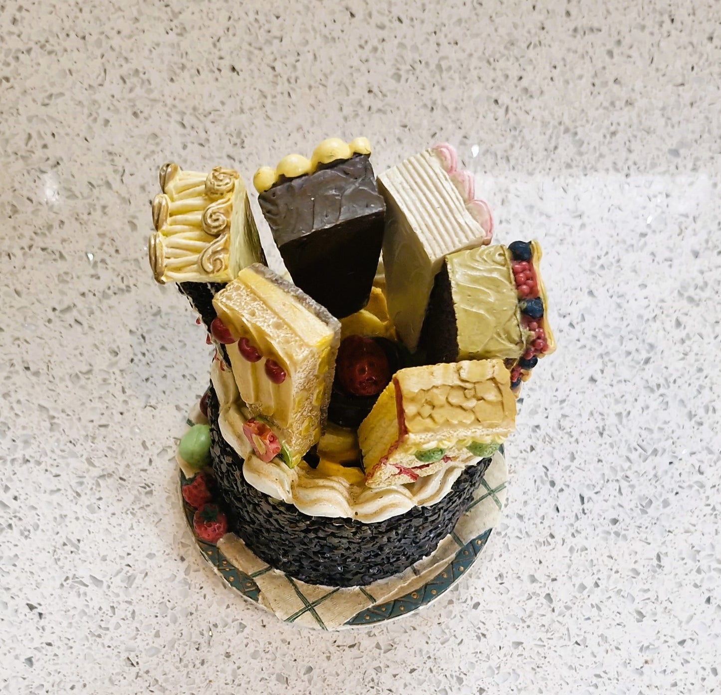 Vintage Patessarie Butter Spreaders, Cake Butter Spreader set, Ceramic Handle,