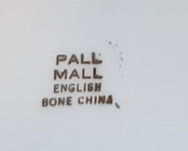 Mid-Century, Vegetable design, Pall Mall Salad Plates: Fine Bone China, England