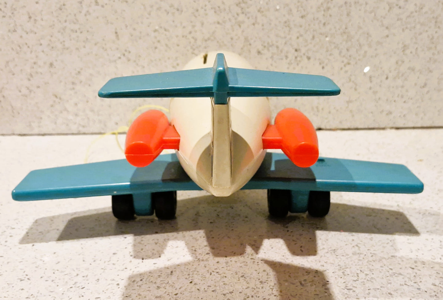 Vintage Fisher Price Little People Airport Set: 1970s Plane, Helicopter & Figures