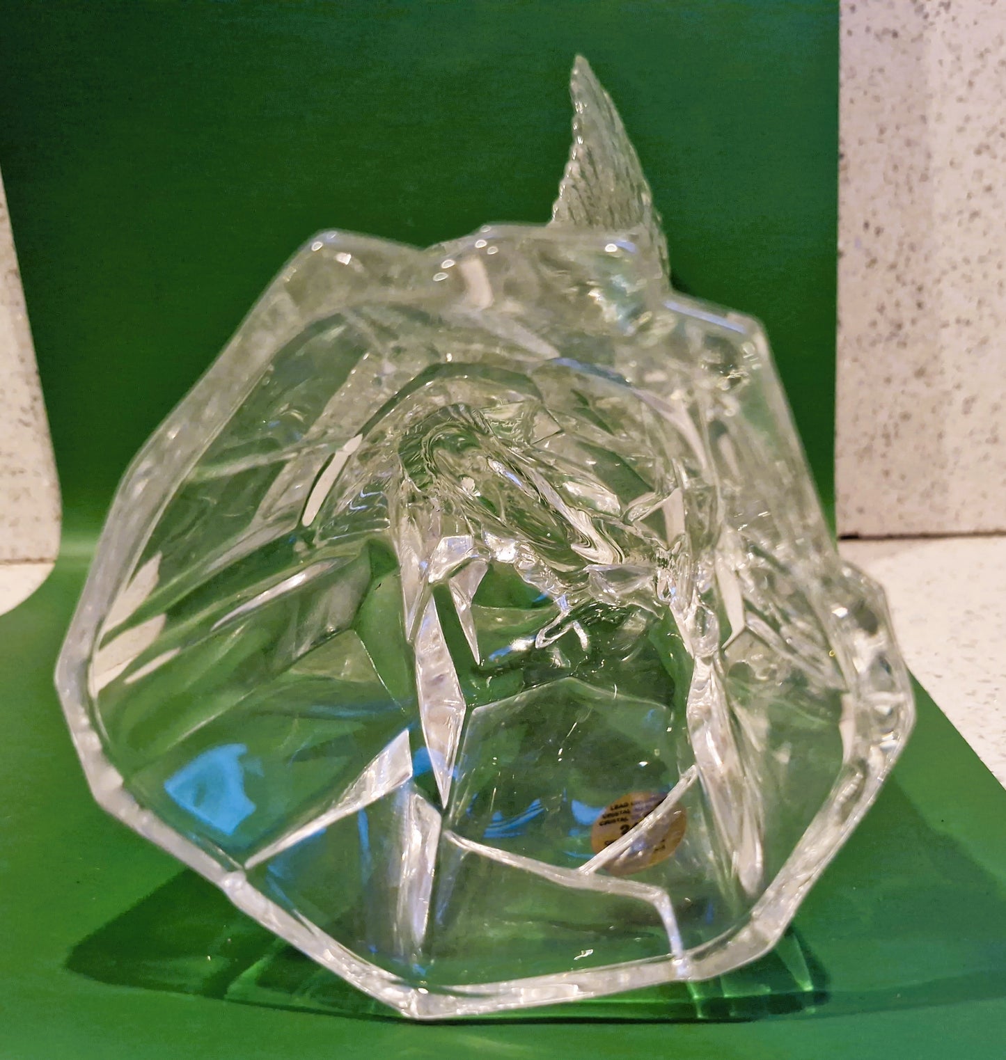 Vintage Eagle Ornament, RCR Crystal, Glass, Excellent Condition, EAGLE Ornament