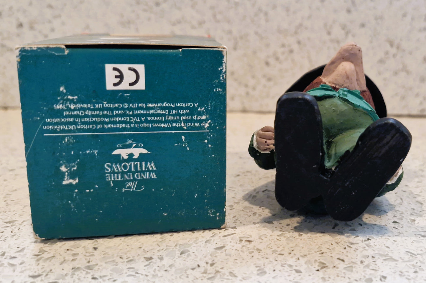 Vintage Wind in the Willows Egg Cup, MOLE, 'Mr Mole, Boxed, Woolworths