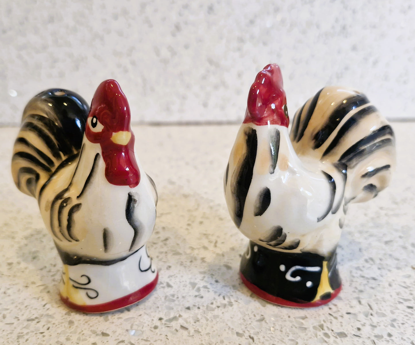 Cat Salt and Pepper Shakers: Novelty Kitchenware, 1980s Ceramic