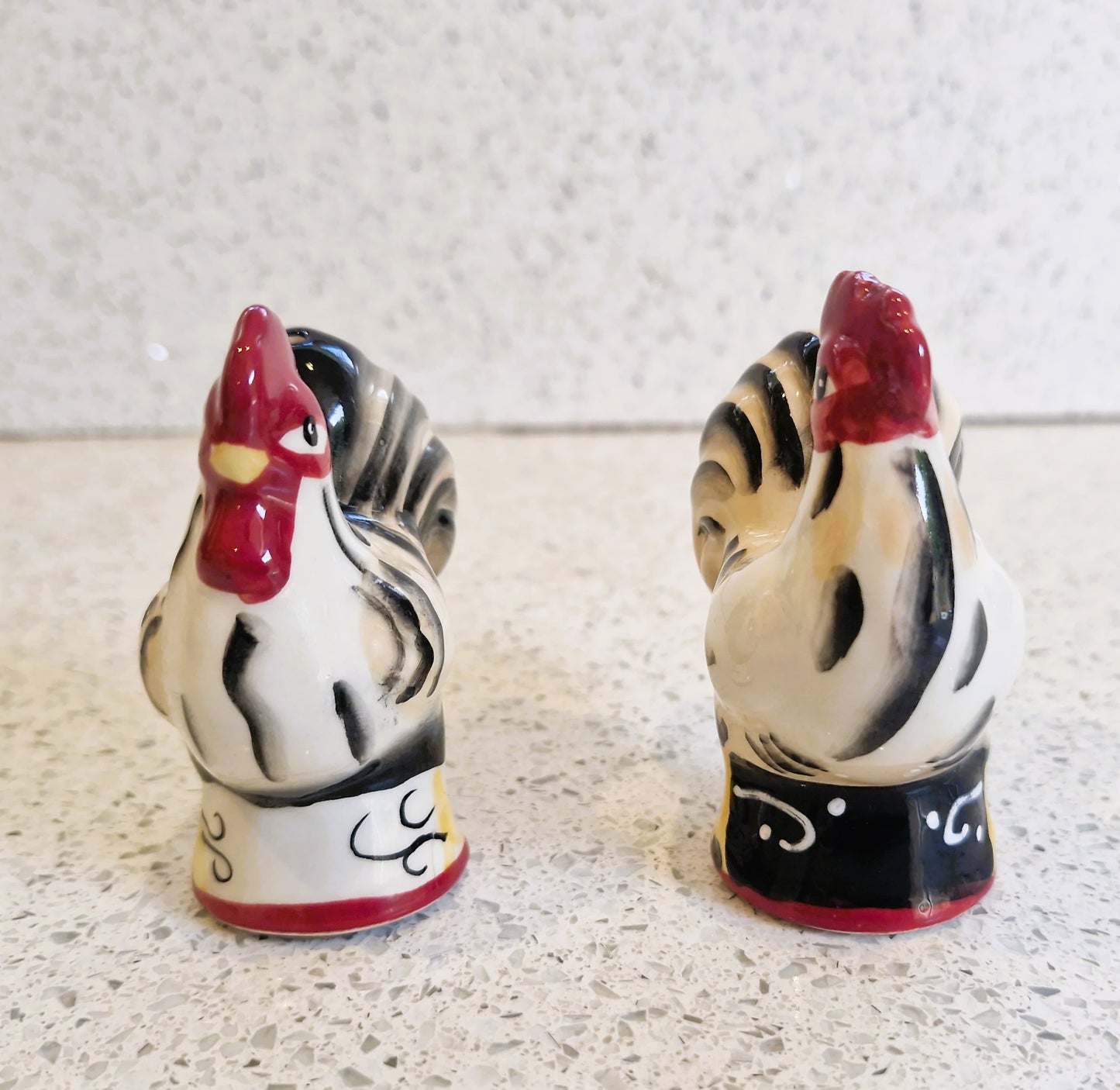 Cat Salt and Pepper Shakers: Novelty Kitchenware, 1980s Ceramic