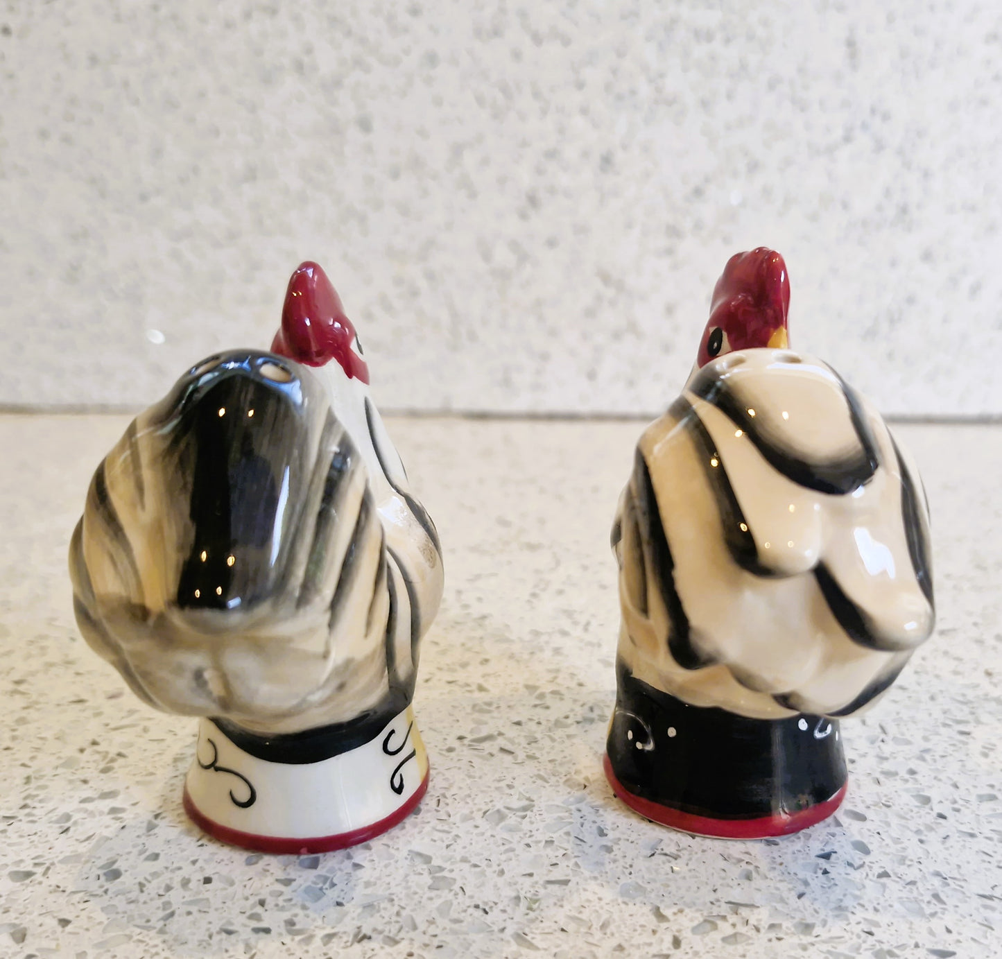 Cat Salt and Pepper Shakers: Novelty Kitchenware, 1980s Ceramic