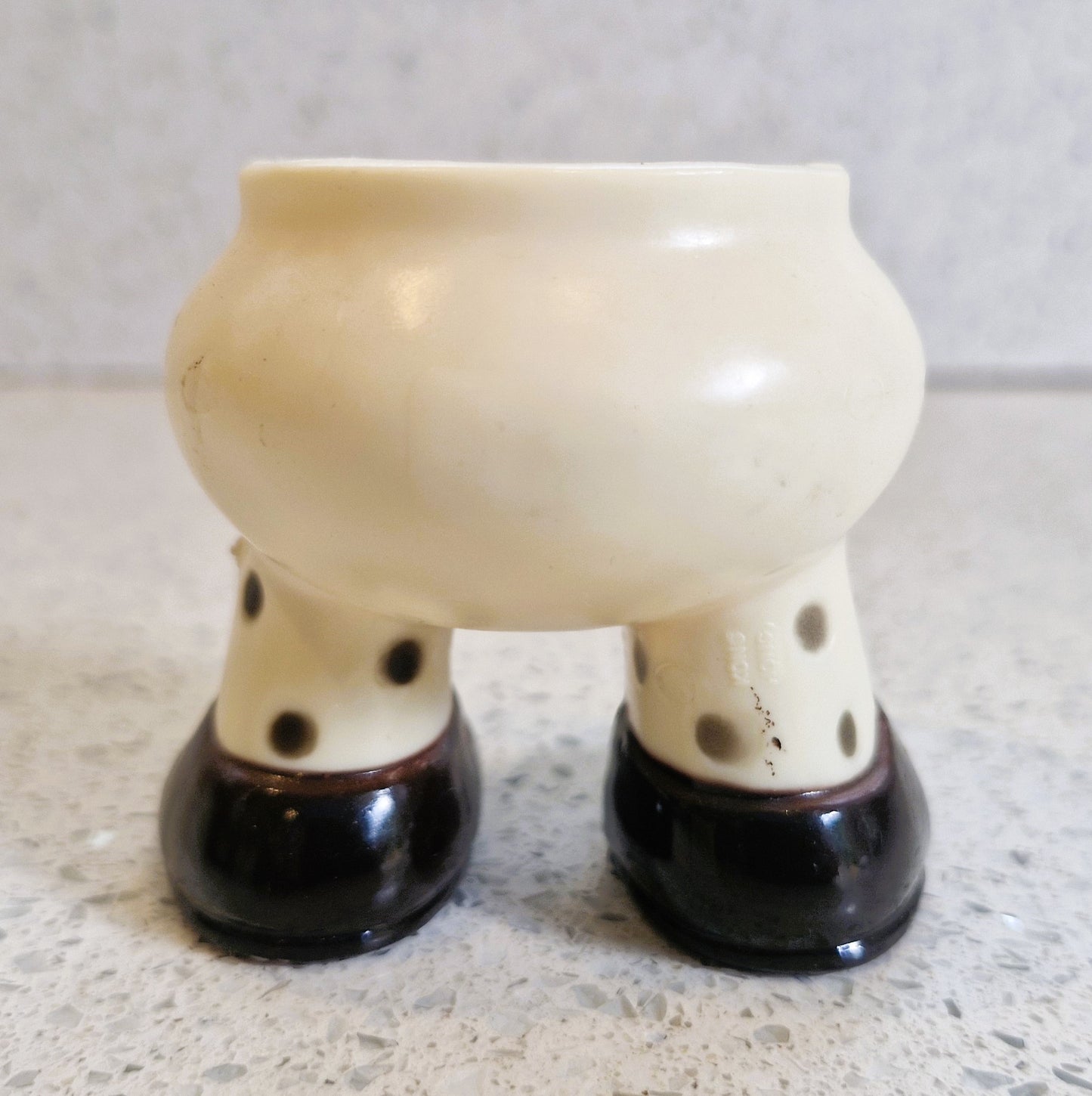 Vintage Eggs on Legs Egg cup, Walking Egg cup