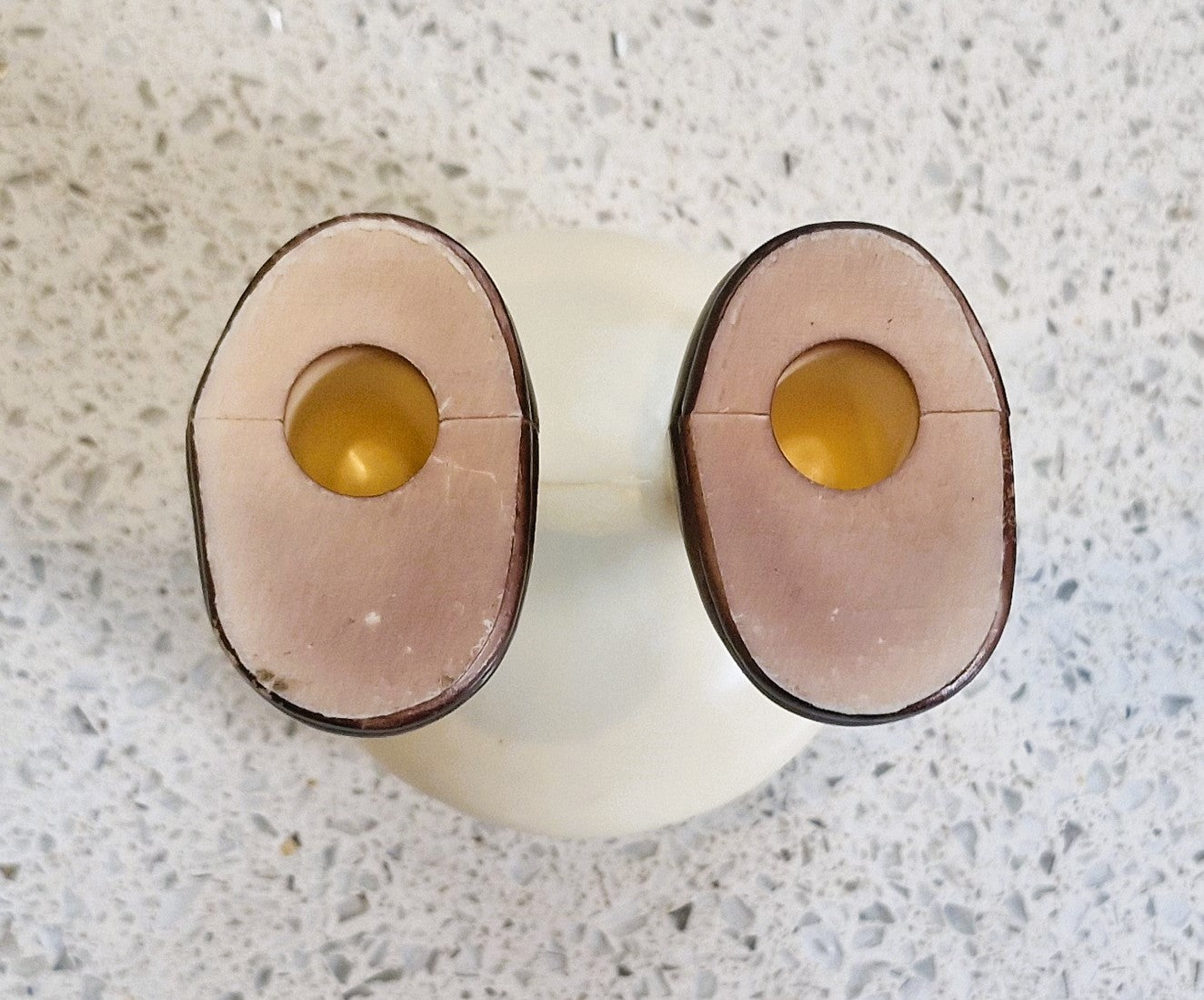 Vintage Eggs on Legs Egg cup, Walking Egg cup