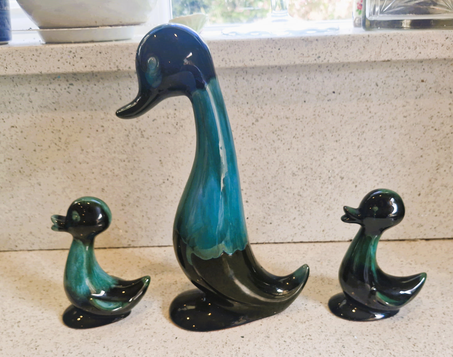 Blue Mountain Pottery Duck Family: Mid-Century Canadian Pottery
