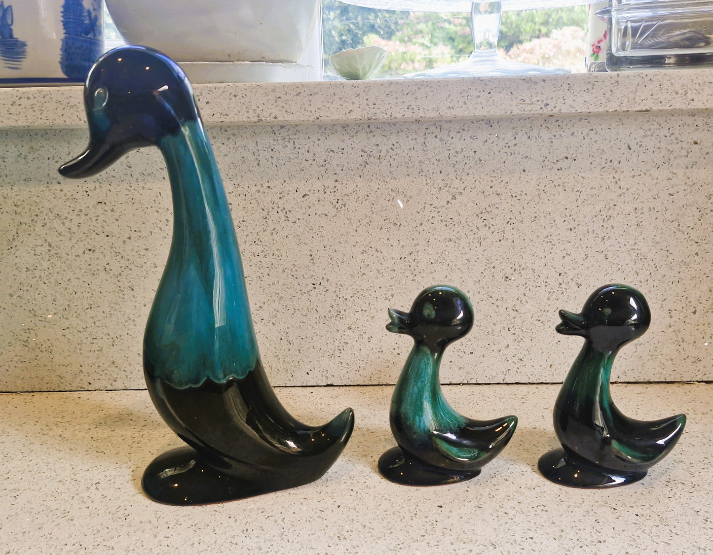 Blue Mountain Pottery Duck Family: Mid-Century Canadian Pottery