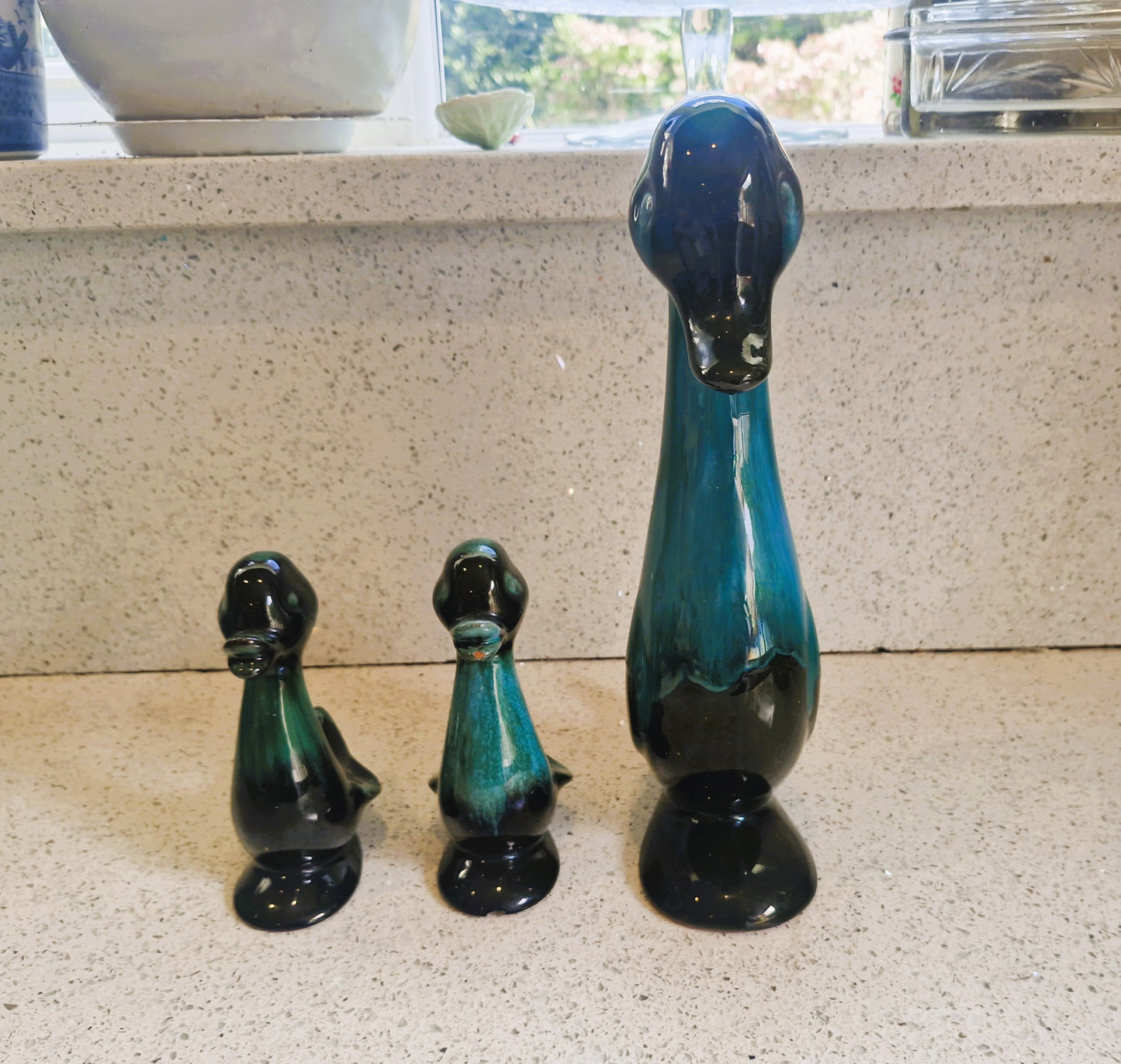 Blue Mountain Pottery Duck Family: Mid-Century Canadian Pottery