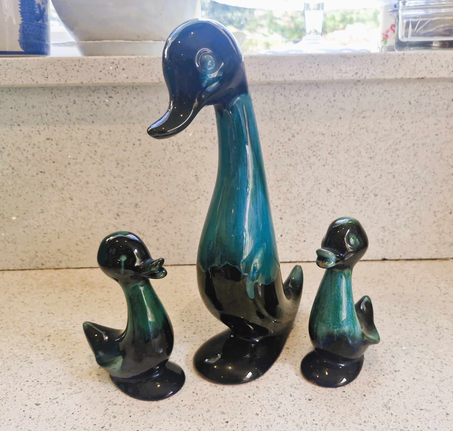 Blue Mountain Pottery Duck Family: Mid-Century Canadian Pottery