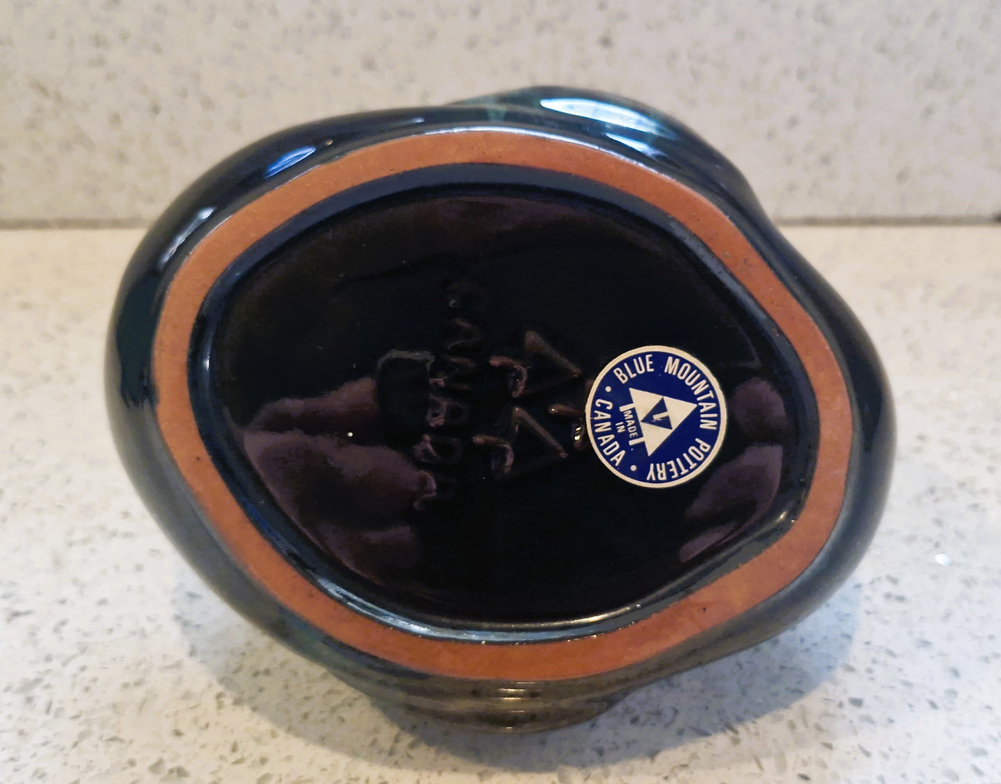 Blue Mountain Pottery Swan Trinket Dish: Canadian Studio Ceramic