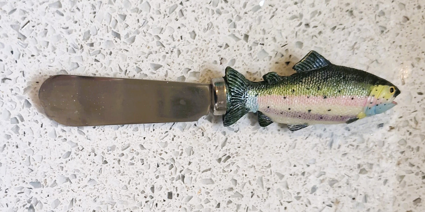 Vintage Fish Butter spreaders, Boston Warehouse, Quirky, Unique, Novelty Butter Knives