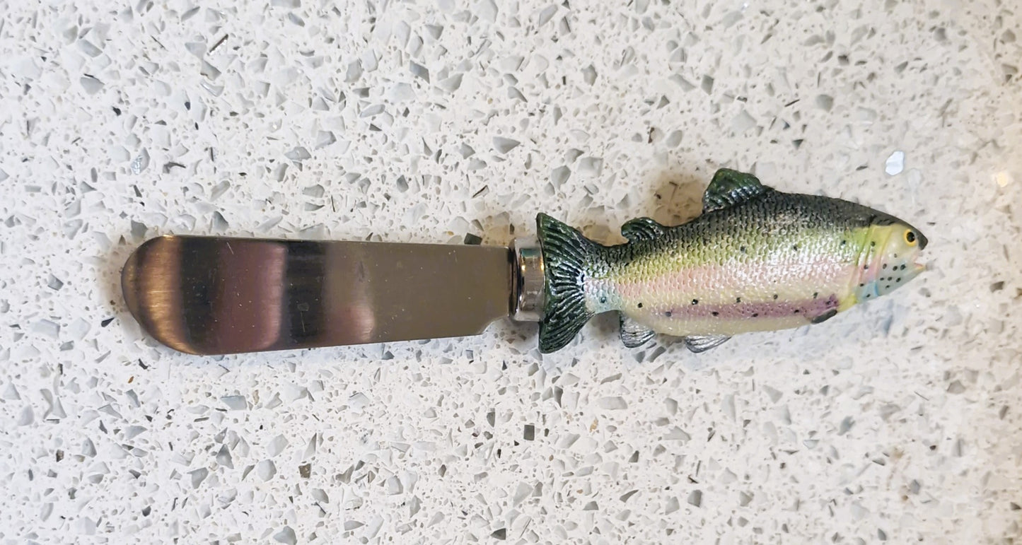 Vintage Fish Butter spreaders, Boston Warehouse, Quirky, Unique, Novelty Butter Knives