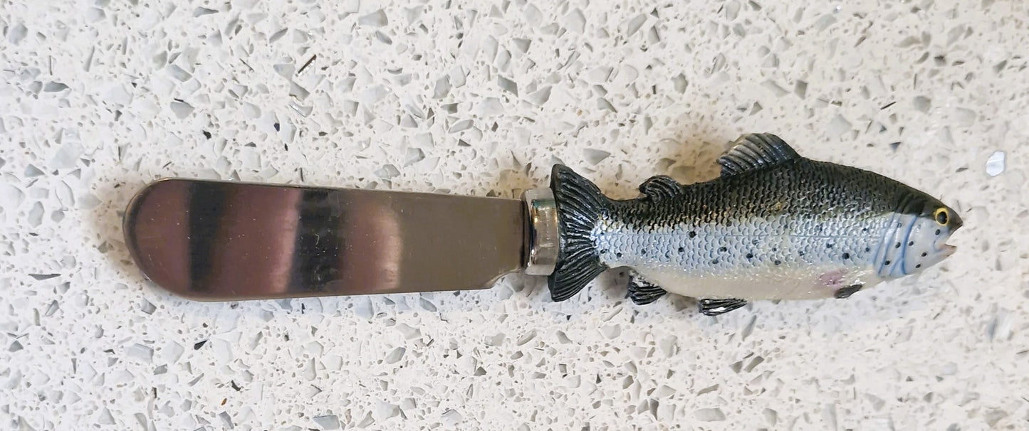 Vintage Fish Butter spreaders, Boston Warehouse, Quirky, Unique, Novelty Butter Knives
