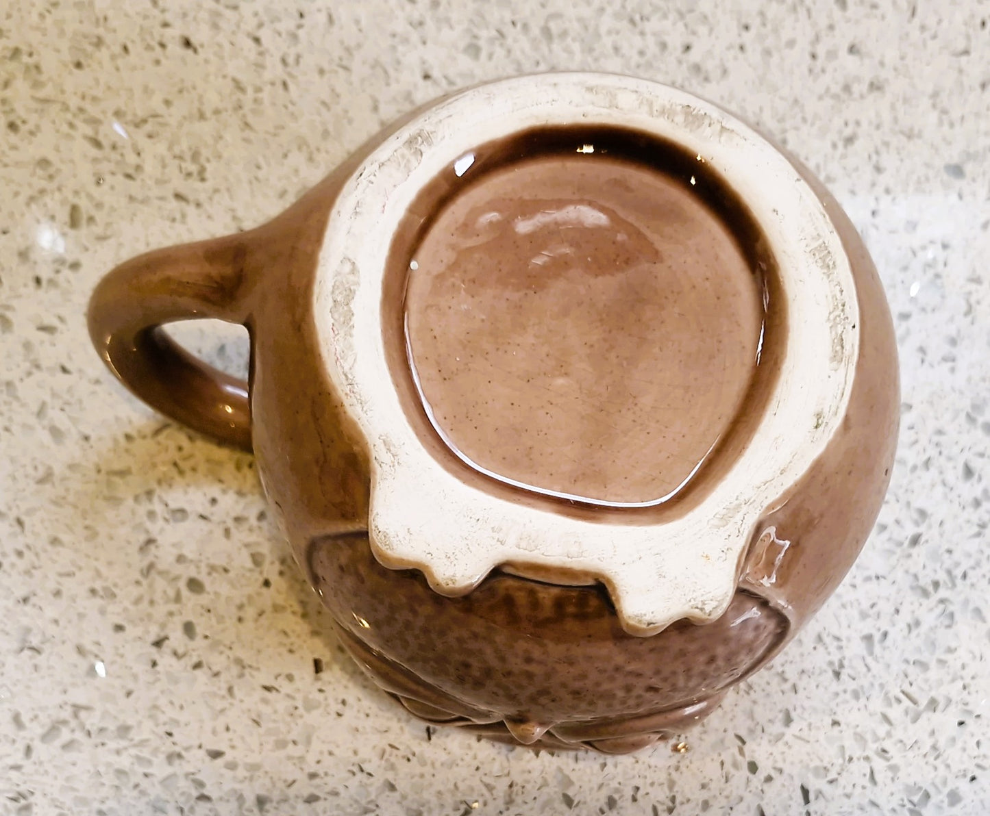 Vintage Owl Mug, Owl Shaped, Owl Face, Mug