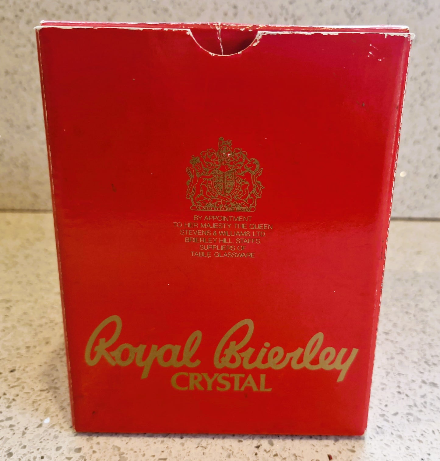 Royal Brierley Handmade Crystal Sugar Bowl, Boxed, Immaculate Condition