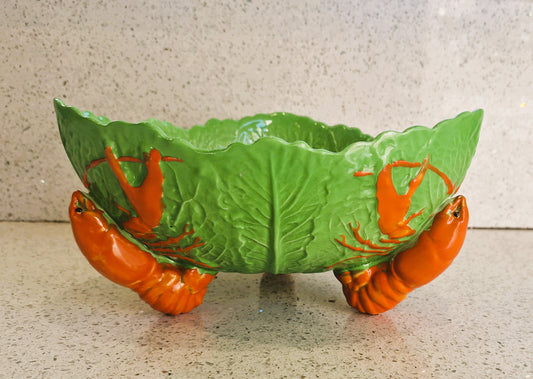 Carltonware Lobster Bowl, Lobster Salad Bowl, Carlton Ware Lobster Salad Bowl