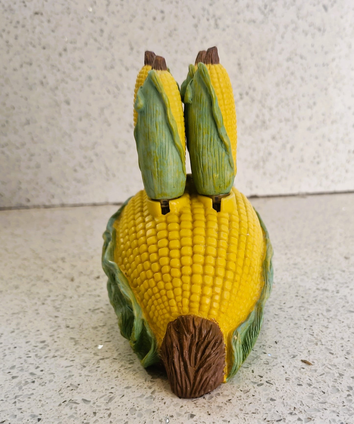 Vintage Sweetcorn Butter Spreader Set: Corn on the cob serving, Corn on the cob Butter spreaders