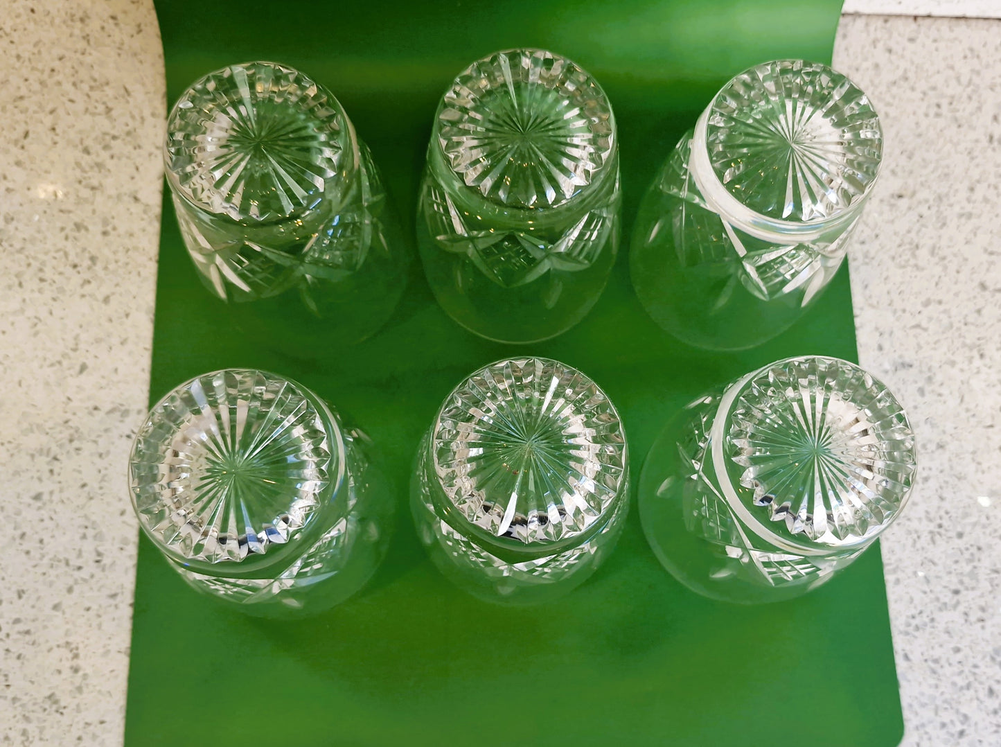 Vintage Stuart Crystal, Crystal Whisky glasses, Made in England,