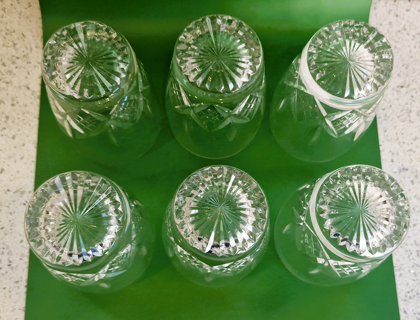 Vintage Stuart Crystal, Crystal Whisky glasses, Made in England,