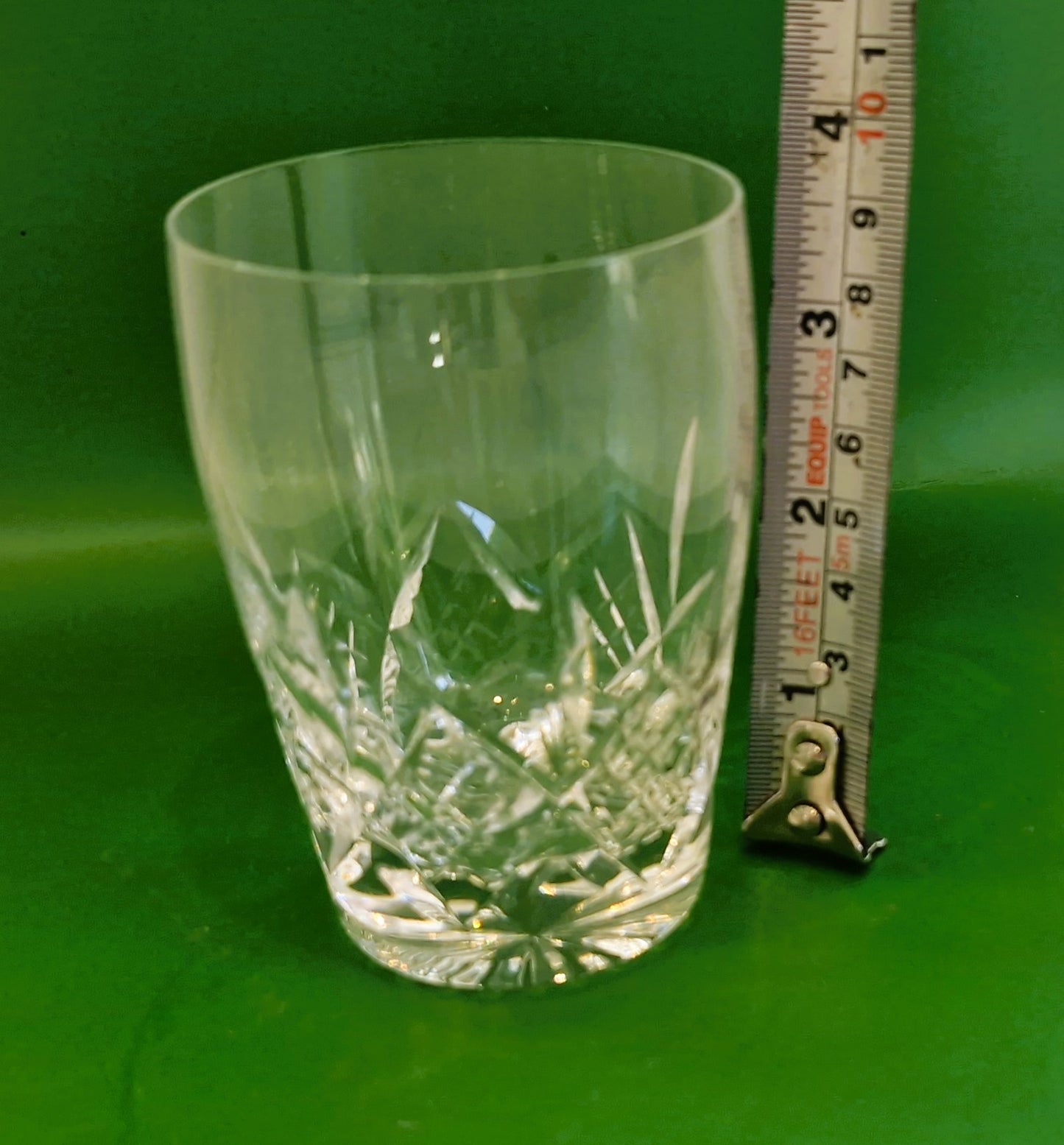 Vintage Stuart Crystal, Crystal Whisky glasses, Made in England,