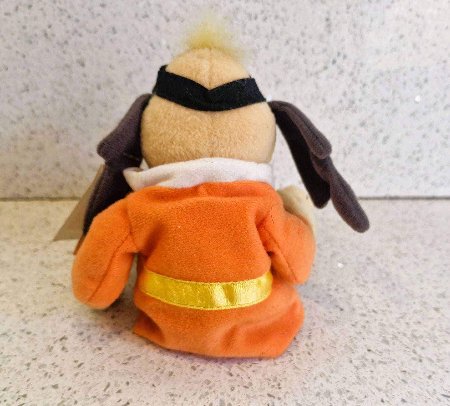 Warner Bros plush, beanie, 'Hong Kong Phooey', Vintage, 2001, Hanna-Barbera, 'Very Good Condition