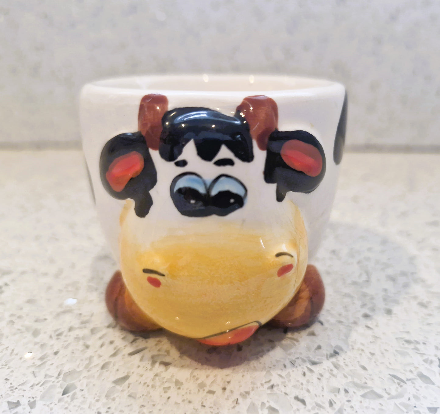 Cow Egg Cup, Farmhouse Kitchen, Farmhouse Decor, Cow shaped egg cup