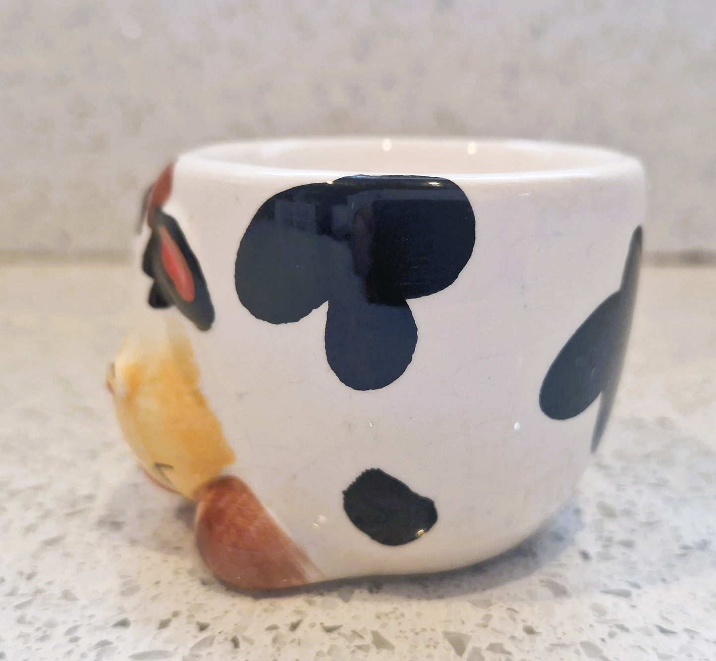 Cow Egg Cup, Farmhouse Kitchen, Farmhouse Decor, Cow shaped egg cup