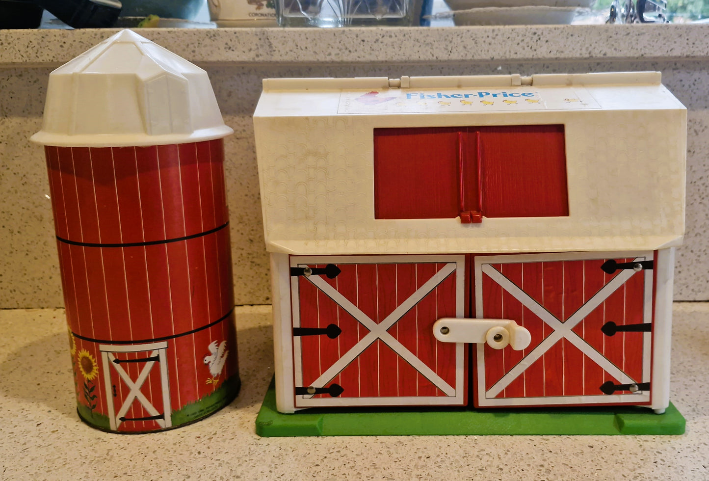 Vintage, Fisher-Price Farm, 70s, Original 1st Edition, Fisher Price Play Family Farm, Fisher-Price Play Family Farm