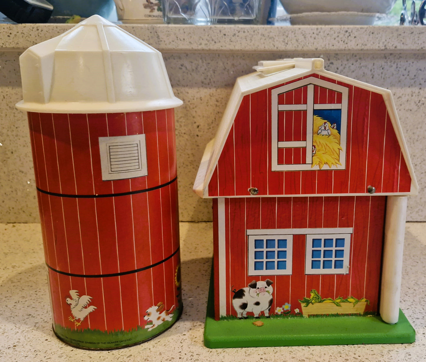 Vintage, Fisher-Price Farm, 70s, Original 1st Edition, Fisher Price Play Family Farm, Fisher-Price Play Family Farm