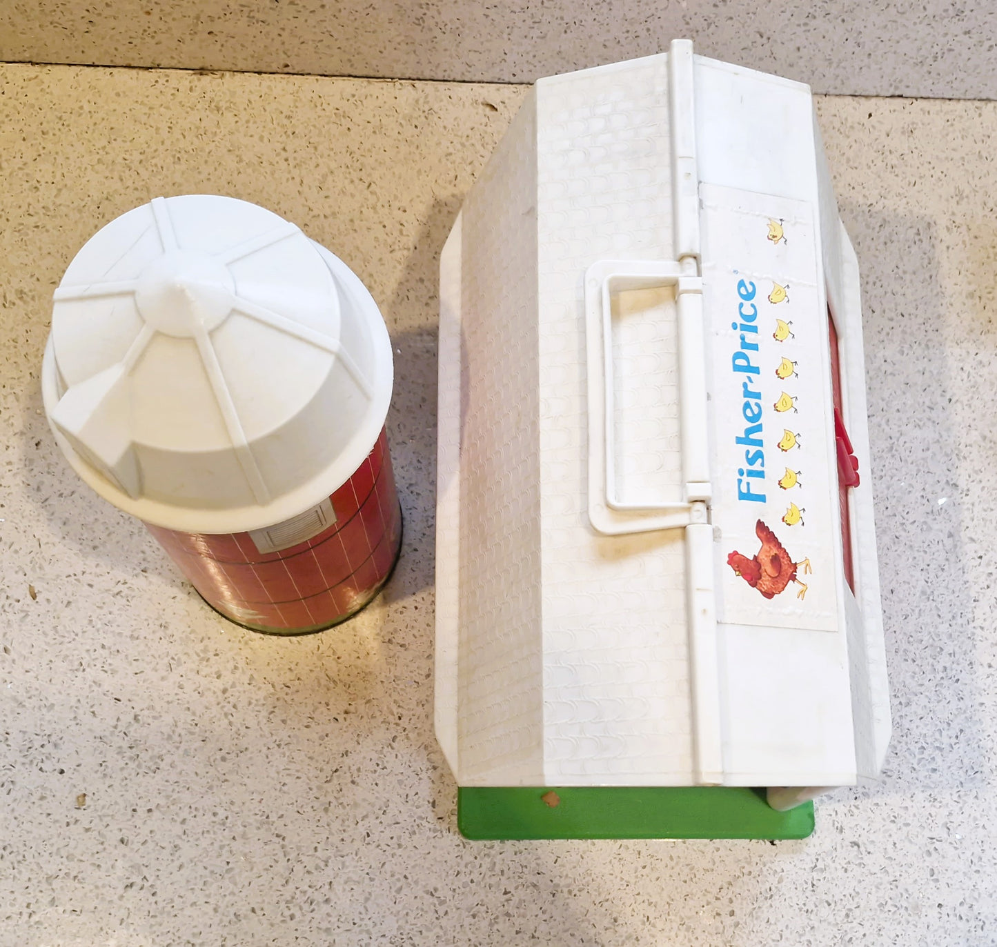 Vintage, Fisher-Price Farm, 70s, Original 1st Edition, Fisher Price Play Family Farm, Fisher-Price Play Family Farm