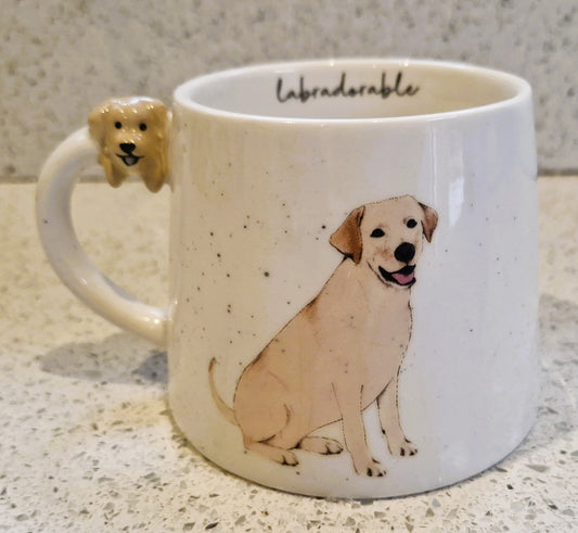 Labrador dog Mug, Quirky Pre Loved, Excellent condition