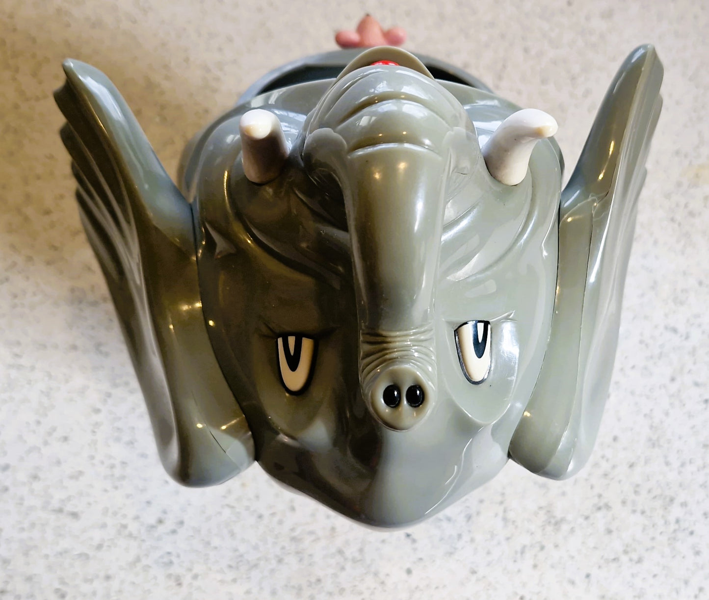 Vintage Elephant and Mouse Cookie Jar: Novelty,10 Inches, Fun da mentals, Talking Cookie Jar, A1 Condition