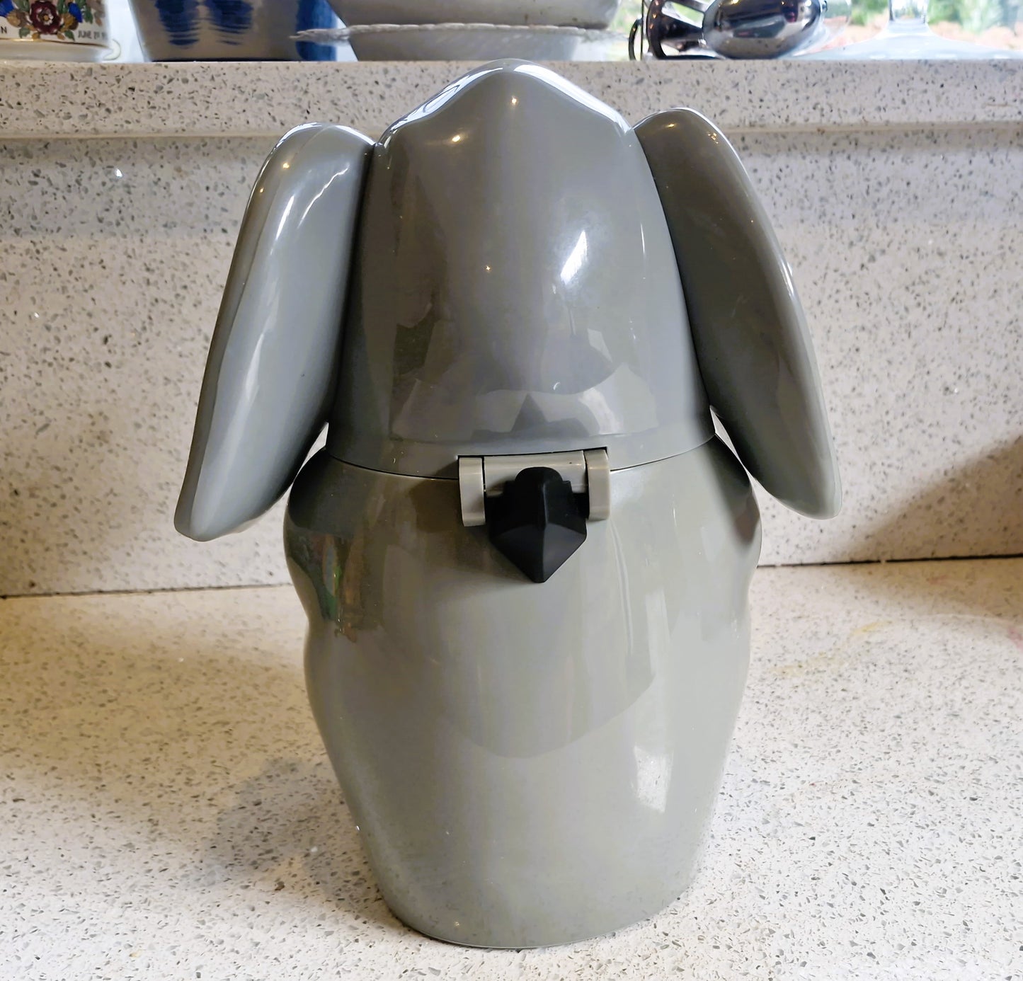 Vintage Elephant and Mouse Cookie Jar: Novelty,10 Inches, Fun da mentals, Talking Cookie Jar, A1 Condition