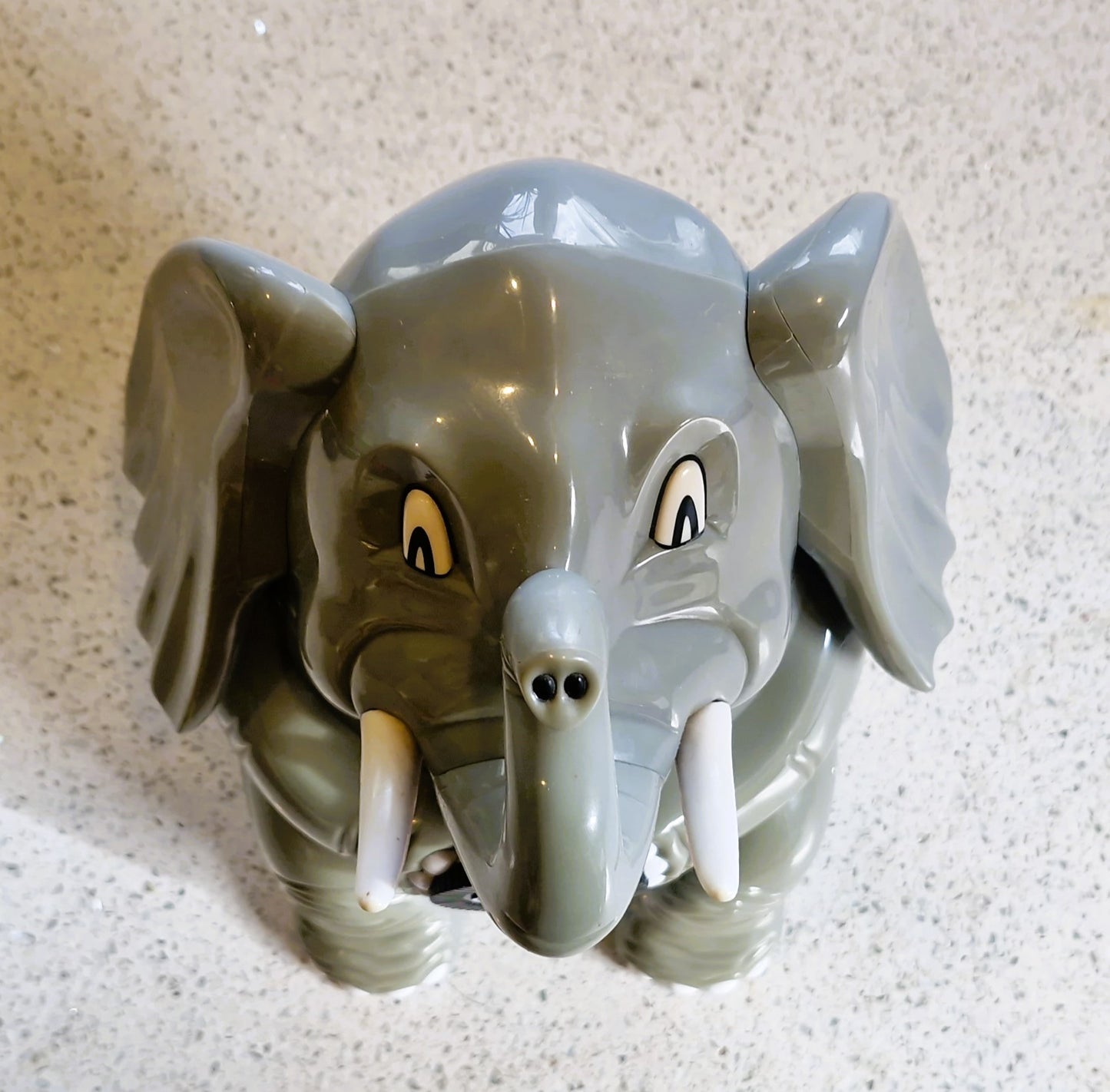 Vintage Elephant and Mouse Cookie Jar: Novelty,10 Inches, Fun da mentals, Talking Cookie Jar, A1 Condition