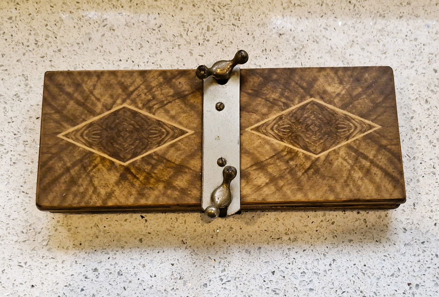 Art Nouveau Wooden Tie Press by LIFFORD, England: Antique, Tie Press, Nicktie, Vintage,