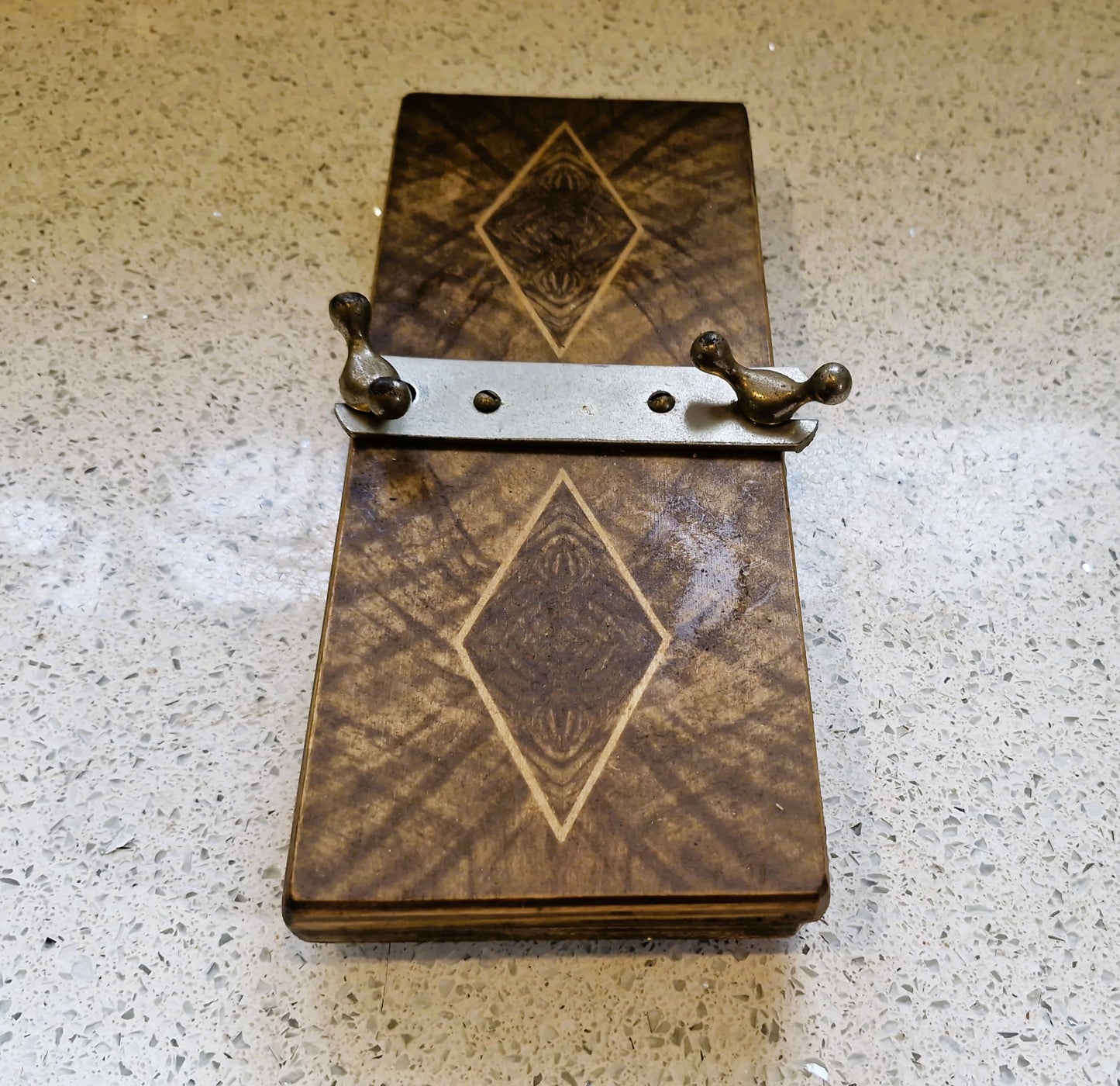 Art Nouveau Wooden Tie Press by LIFFORD, England: Antique, Tie Press, Nicktie, Vintage,